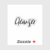 Cleanser Storage Sticker (Vel)