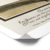 Cleante Dress as a Cavalier, mode bord, c.16 Poster (Hoek)