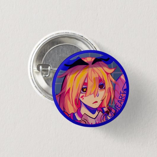 Cleanup girl Button (Voorkant /achterkant)