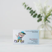 Cleanup Guy Visitekaartje (Staand voorkant)