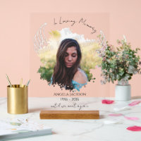 Clear Angel Wings Memorial Foto