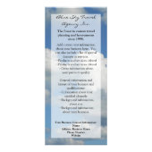 Clear Blue Sky Reclamekaart (Voorkant)