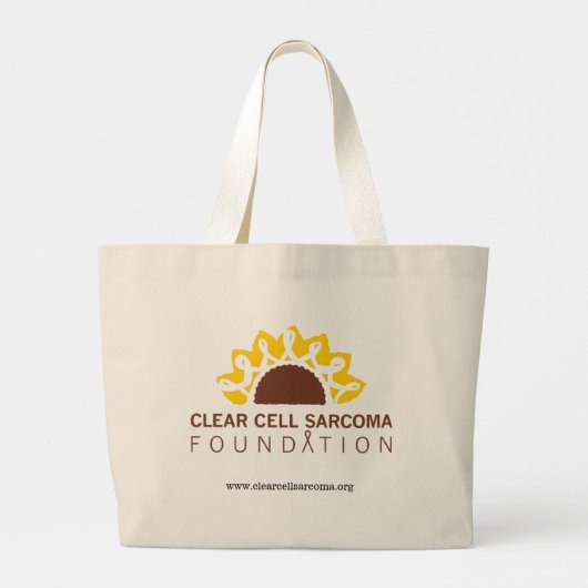 Clear Cell Sarcoma Foundation Tote Bag (Achterkant)