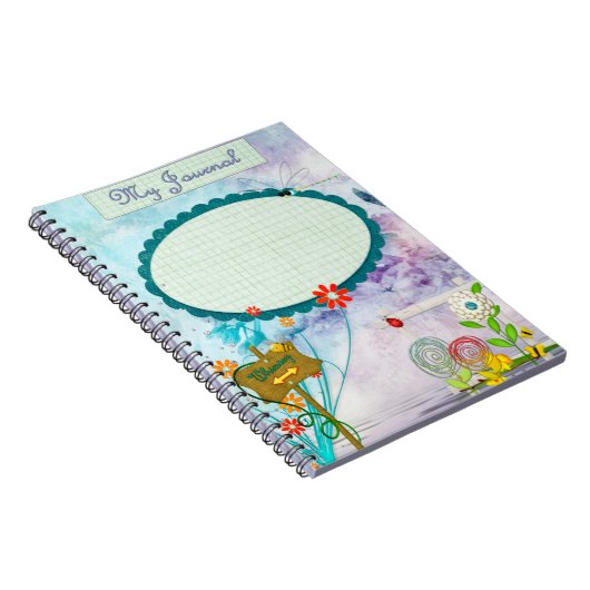 Clear Clue Whimsey Journal CUSTOM Notitieboek (Rechterzijde)