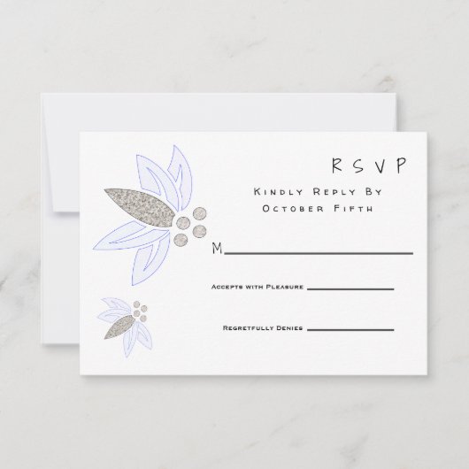 Clear Corporate Flora RSVP (Voorkant)