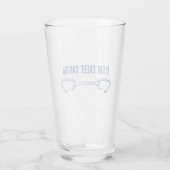 Clear Creek Canyon Colorado klimmen Quickdraw Glas (Achterkant)