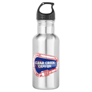 Clear Creek Canyon Colorado klimmende karabijnhaak Waterfles