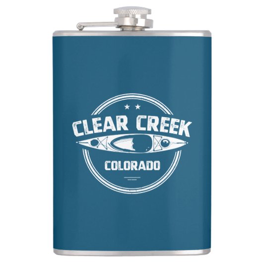 Clear Creek, Colorado Heupfles (Voorkant)