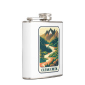 Clear Creek Colorado Kleuren Heupfles (Rechts)