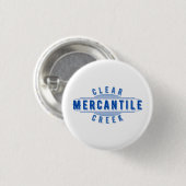 Clear Creek Mercantile Collectible Pin Ronde Button 3,2 Cm (Voorkant /achterkant)