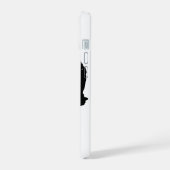 Clear Edge, Kattenoproep iPhone 15 Case (Linkerkant)