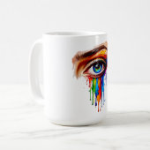 Clear eye koffiemok (Voorkant links)