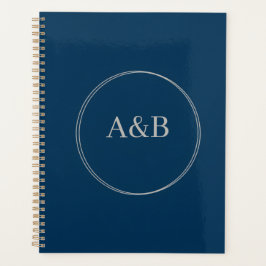 Clear Focus Geometric Design, Hard Cover, Black Sp Planner