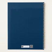 Clear Focus Geometric Design, Hard Cover, Black Sp Planner (Achterkant)