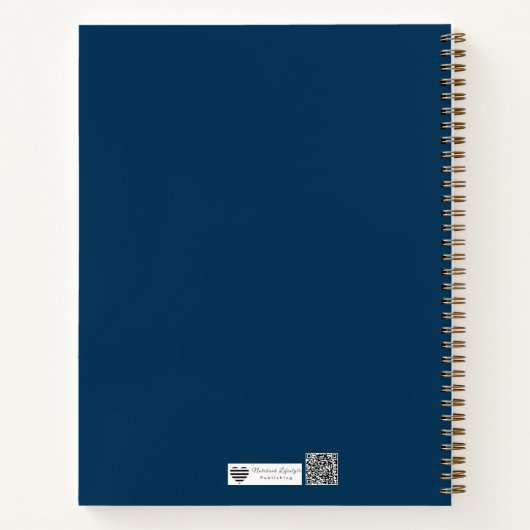 Clear Focus Geometric Design Notitieboek (Achterkant)