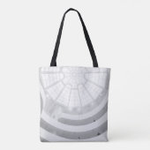 Clear glass roof tote bag (Achterkant)