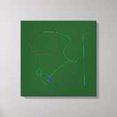 Clear Green Canvas Afdruk (Voorkant)