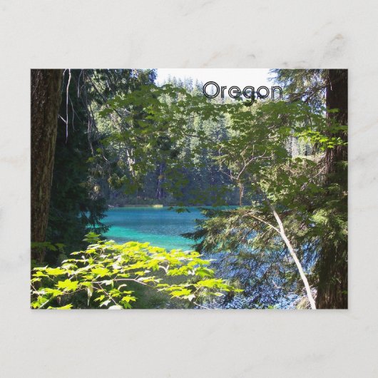 Clear Lake Briefkaart (Voorkant)