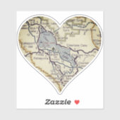 Clear Lake California Sticker (Vel)