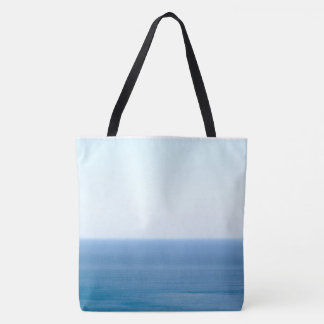 Clear Lake Horizon Kleur Groot Tote Bag