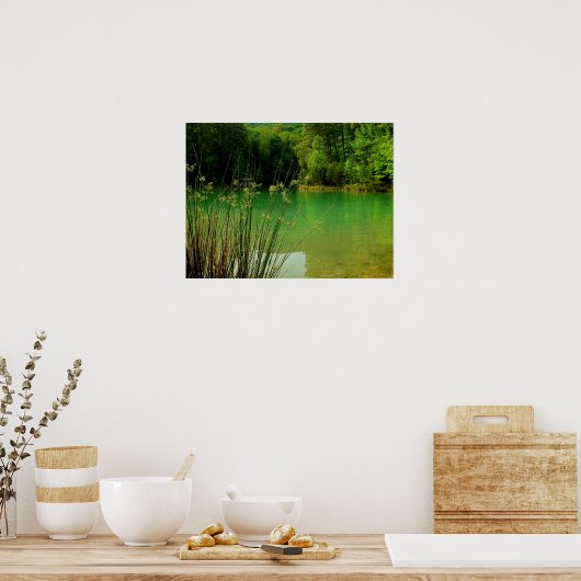 Clear Lake Poster (Keuken)