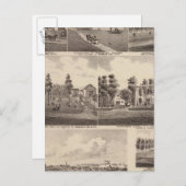 Clear Lake, Waseca, Minnesota Briefkaart (Voorkant / Achterkant)