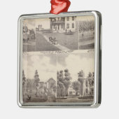 Clear Lake, Waseca, Minnesota Metalen Ornament (Links)