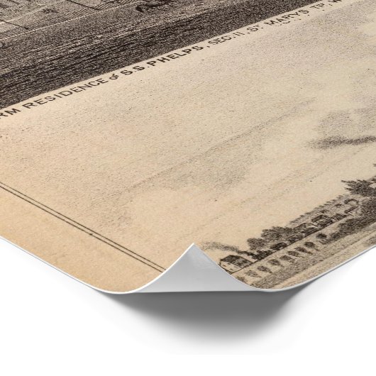 Clear Lake, Waseca, Minnesota Poster (Hoek)