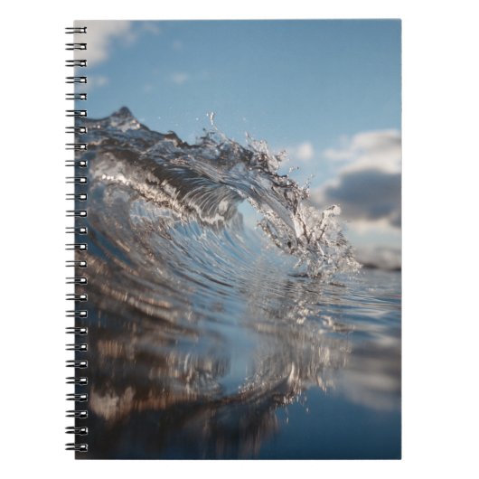 Clear Ocean Wave Blue Sky Notitieboek (Voorkant)