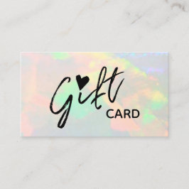 Clear Opal Cadeaubon Visitekaartje