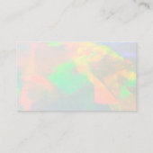 Clear Opal Dank je visitekaartje (Achterkant)