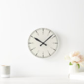 Clear pressure gauge inspired 24-hour design clock ronde klok (Huis)