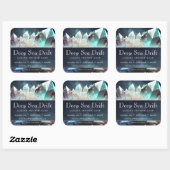 Clear Quartz Crystal Magic Artisan Product Label (Vel)