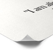 Clear Quartz Gem Crystal Betekenis Kaart Poster (Hoek)