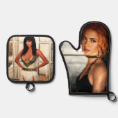 Clear Shadows and Back to That Special Place Ovenwant & Pannenlap Set (Voorkant)