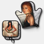 Clear Shadows and Back to That Special Place Ovenwant & Pannenlap Set (Voorkant / Achterkant)