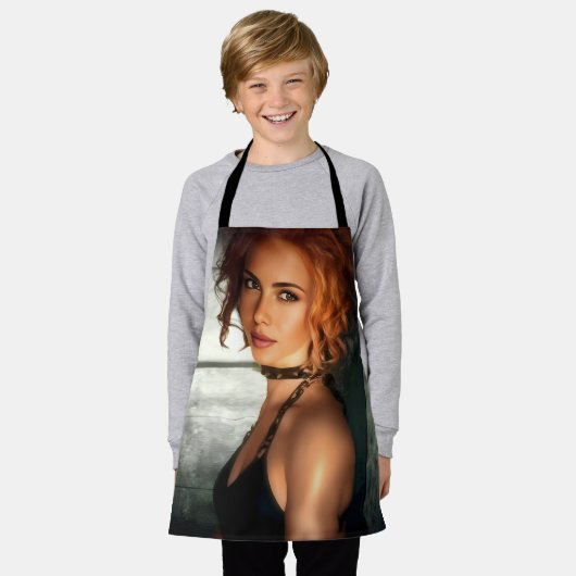 Clear Shadows apron Schort (Gedragen)