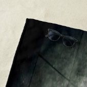 Clear Shadows beach towel Strandlaken (In situ)