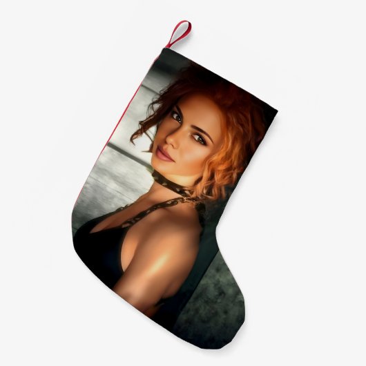 Clear Shadows christmas stocking Kleine Kerstsok (Voorkant (Hangend))