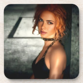 Clear Shadows hard plastic coasters Bier Onderzetter (Voorkant)