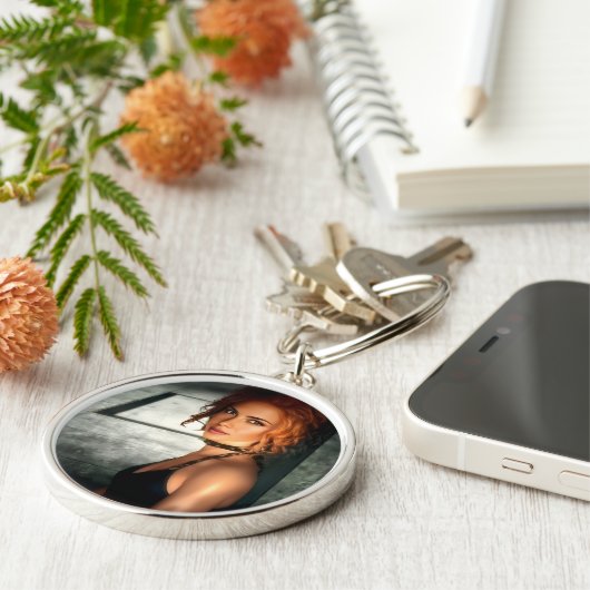 Clear Shadows keychain (Zijkant)