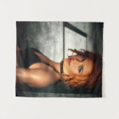 Clear Shadows tapestry Wandkleed (Voorkant (horizontaal))