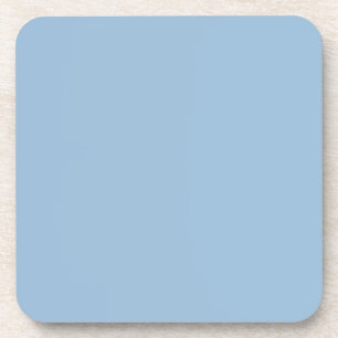 Clear Sky Blue Solid Color PANTONE 14-4123 2022 Bier Onderzetter