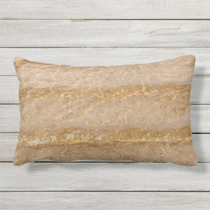 Clear Water Beach Ocean Zee Waves Brown Sandy Buitenkussen