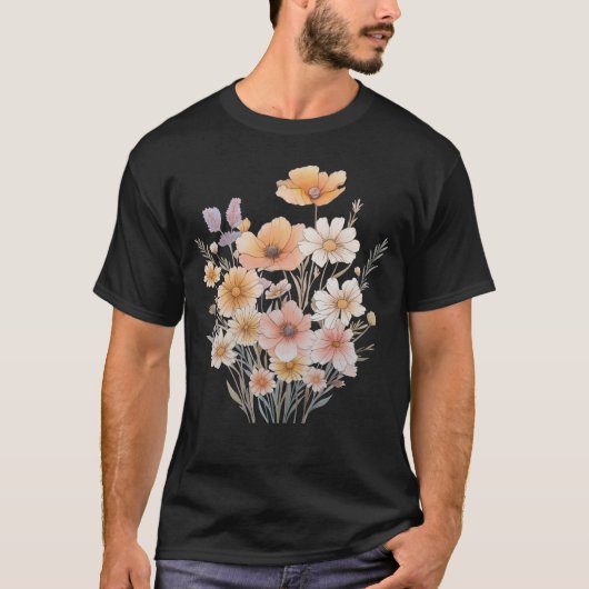  Clear Wildflower T-shirt (Voorkant)