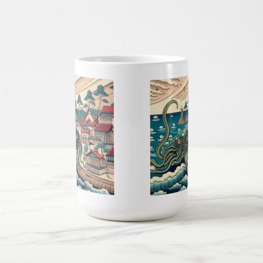 Clear with Possible Alien Invasions Mug Koffiemok (Center)