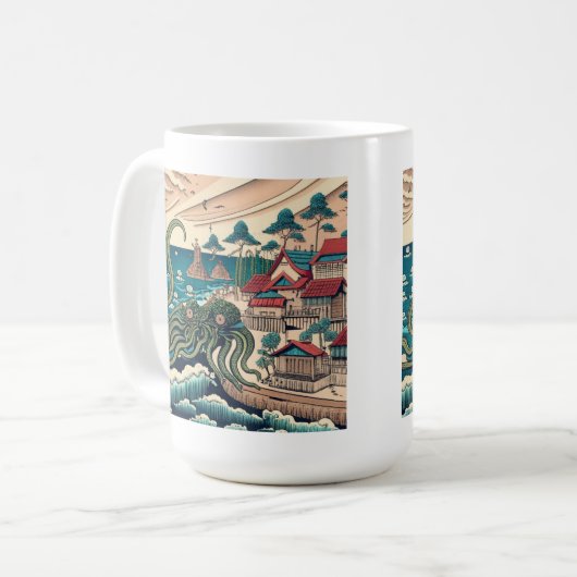 Clear with Possible Alien Invasions Mug Koffiemok (Voorkant links)