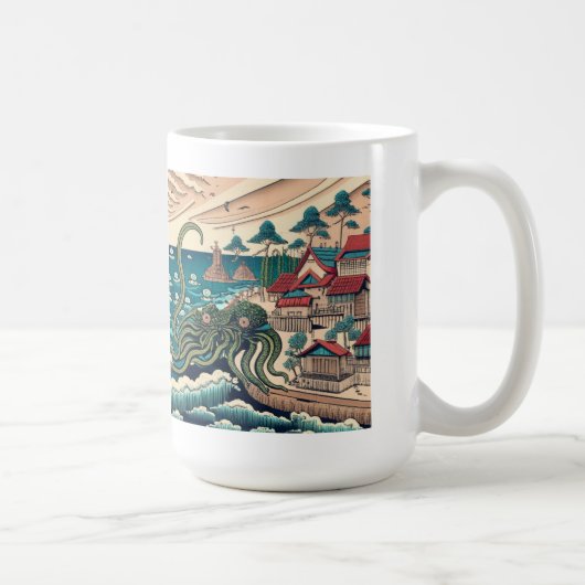 Clear with Possible Alien Invasions Mug Koffiemok (Rechts)