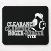 Clearance Clarence Roger Rodger over Muismat (Voorkant)
