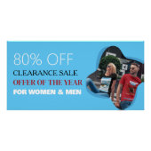Clearance Sale Aangepast glanzend Poster (Voorkant)